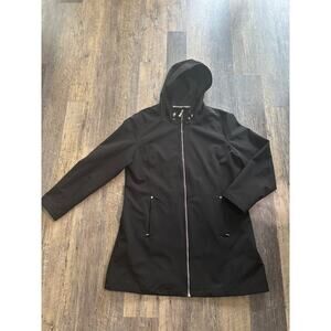 Calvin Klein Black Hooded Jacket